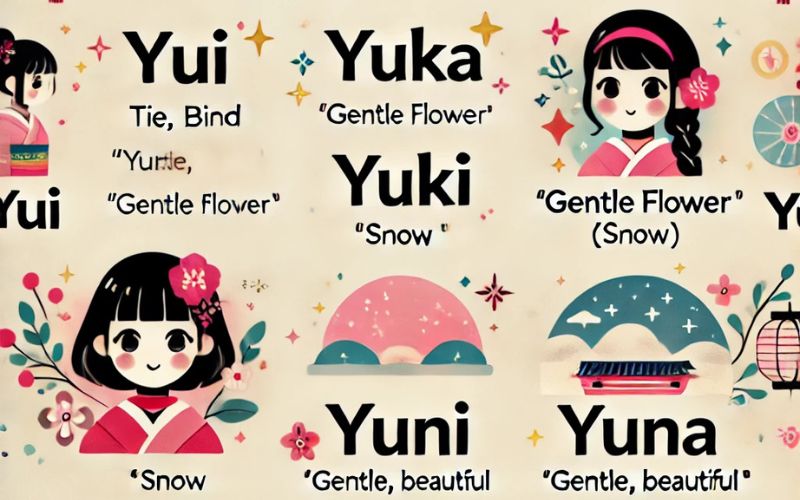 Japanese Girl Names That Start With Y