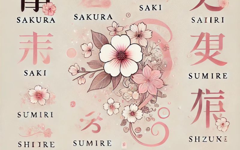 Japanese Girl Names That Start with S