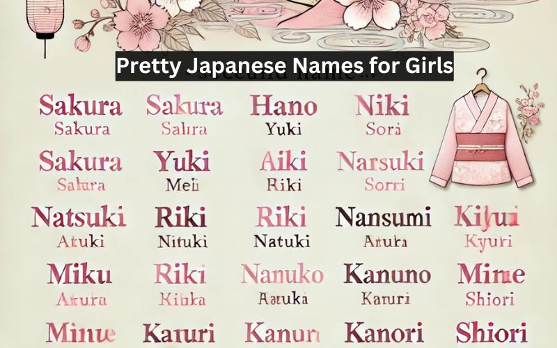 Pretty Japanese Names for Girls