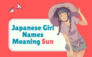 Japanese Girl Names Meaning Sun