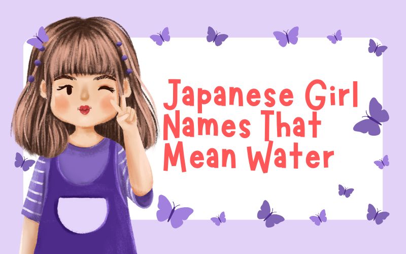 Japanese Girl Names That Mean Water